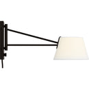 One Light Wall Sconce<br /><span style="color:#4AB0CE;">Entrega: 7-8 semanas en USA</span><br /><span style="color:#4AB0CE;font-size:60%;">PREGUNTE POR ENTREGA EN PANAMA</span><br />Collection: Hale<br />Finish: Aged Iron