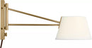 One Light Wall Sconce<br /><span style="color:#4AB0CE;">Entrega: 2-3 semanas en USA</span><br /><span style="color:#4AB0CE;font-size:60%;">PREGUNTE POR ENTREGA EN PANAMA</span><br />Collection: Hale<br />Finish: Estate Brass