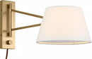 Visual Comfort Studio - SCRJWS199EBSWL - One Light Wall Sconce - Hale - Estate Brass