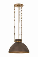 One Light Pendant<br /><span style="color:#4AB0CE;">Entrega: 4-10 dias en USA</span><br /><span style="color:#4AB0CE;font-size:60%;">PREGUNTE POR ENTREGA EN PANAMA</span><br />Collection: Allston<br />Finish: Patina Brass