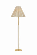 One Light Floor Lamp<br /><span style="color:#4AB0CE;">Entrega: 5-6 semanas en USA</span><br /><span style="color:#4AB0CE;font-size:60%;">PREGUNTE POR ENTREGA EN PANAMA</span><br />Collection: Sonoma<br />Finish: Vintage Gold Leaf