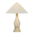 Troy Lighting - PTL1828-PBR/CNV - One Light Table Lamp - Yuba - Patina Brass