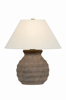 One Light Table Lamp<br /><span style="color:#4AB0CE;">Entrega: 8-9 semanas en USA</span><br /><span style="color:#4AB0CE;font-size:60%;">PREGUNTE POR ENTREGA EN PANAMA</span><br />Collection: Dorian<br />Finish: Patina Brass