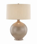 One Light Table Lamp<br /><span style="color:#4AB0CE;">Entrega: 7-8 semanas en USA</span><br /><span style="color:#4AB0CE;font-size:60%;">PREGUNTE POR ENTREGA EN PANAMA</span><br />Collection: Dunsmuir<br />Finish: Patina Brass