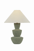 One Light Table Lamp<br /><span style="color:#4AB0CE;">Entrega: 17-18 semanas en USA</span><br /><span style="color:#4AB0CE;font-size:60%;">PREGUNTE POR ENTREGA EN PANAMA</span><br />Collection: Kamas<br />Finish: Patina Brass