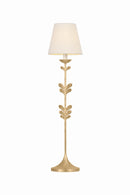 One Light Table Lamp<br /><span style="color:#4AB0CE;">Entrega: 17-18 semanas en USA</span><br /><span style="color:#4AB0CE;font-size:60%;">PREGUNTE POR ENTREGA EN PANAMA</span><br />Collection: Florian<br />Finish: Vintage Gold Leaf