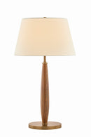 One Light Table Lamp<br /><span style="color:#4AB0CE;">Entrega: 4-10 dias en USA</span><br /><span style="color:#4AB0CE;font-size:60%;">PREGUNTE POR ENTREGA EN PANAMA</span><br />Collection: Ryder<br />Finish: Patina Brass