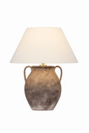 One Light Table Lamp<br /><span style="color:#4AB0CE;">Entrega: 17-18 semanas en USA</span><br /><span style="color:#4AB0CE;font-size:60%;">PREGUNTE POR ENTREGA EN PANAMA</span><br />Collection: Acton<br />Finish: Vintage Gold Leaf