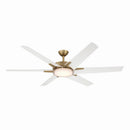 65" Ceiling Fan<br /><span style="color:#4AB0CE;">Entrega: 4-10 dias en USA</span><br /><span style="color:#4AB0CE;font-size:60%;">PREGUNTE POR ENTREGA EN PANAMA</span><br />Collection: Deco<br />Finish: Heritage Brass