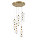 LED Pendant<br /><span style="color:#4AB0CE;">Entrega: 4-10 dias en USA</span><br /><span style="color:#4AB0CE;font-size:60%;">PREGUNTE POR ENTREGA EN PANAMA</span><br />Collection: Bollavino<br />Finish: Legacy Brass