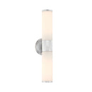 Two Light Wall Sconce<br /><span style="color:#4AB0CE;">Entrega: 4-10 dias en USA</span><br /><span style="color:#4AB0CE;font-size:60%;">PREGUNTE POR ENTREGA EN PANAMA</span><br />Collection: Voltelle<br />Finish: Chrome