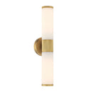 Two Light Wall Sconce<br /><span style="color:#4AB0CE;">Entrega: 4-10 dias en USA</span><br /><span style="color:#4AB0CE;font-size:60%;">PREGUNTE POR ENTREGA EN PANAMA</span><br />Collection: Voltelle<br />Finish: Brushed Gold
