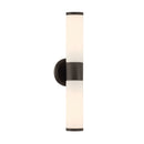 Two Light Wall Sconce<br /><span style="color:#4AB0CE;">Entrega: 4-10 dias en USA</span><br /><span style="color:#4AB0CE;font-size:60%;">PREGUNTE POR ENTREGA EN PANAMA</span><br />Collection: Voltelle<br />Finish: Dark Bronze