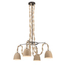 Four Light Pendant<br /><span style="color:#4AB0CE;">Entrega: 4-10 dias en USA</span><br /><span style="color:#4AB0CE;font-size:60%;">PREGUNTE POR ENTREGA EN PANAMA</span><br />Collection: Cordón<br />Finish: Dark Bronze