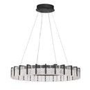 LED Pendant<br /><span style="color:#4AB0CE;">Entrega: 4-10 dias en USA</span><br /><span style="color:#4AB0CE;font-size:60%;">PREGUNTE POR ENTREGA EN PANAMA</span><br />Collection: Sevryn<br />Finish: Dark Matte Black