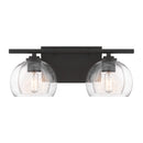 Two Light Vanity<br /><span style="color:#4AB0CE;">Entrega: 4-10 dias en USA</span><br /><span style="color:#4AB0CE;font-size:60%;">PREGUNTE POR ENTREGA EN PANAMA</span><br />Collection: Glint<br />Finish: Dark Bronze