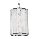 Six Light Pendant<br /><span style="color:#4AB0CE;">Entrega: 4-10 dias en USA</span><br /><span style="color:#4AB0CE;font-size:60%;">PREGUNTE POR ENTREGA EN PANAMA</span><br />Collection: Veil<br />Finish: Dark Matte Black