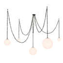 Five Light Pendant<br /><span style="color:#4AB0CE;">Entrega: 4-10 dias en USA</span><br /><span style="color:#4AB0CE;font-size:60%;">PREGUNTE POR ENTREGA EN PANAMA</span><br />Collection: Marbelle<br />Finish: Dark Bronze