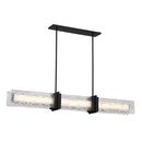 LED Linear Chandelier<br /><span style="color:#4AB0CE;">Entrega: 4-10 dias en USA</span><br /><span style="color:#4AB0CE;font-size:60%;">PREGUNTE POR ENTREGA EN PANAMA</span><br />Collection: Lumina<br />Finish: Dark Matte Black