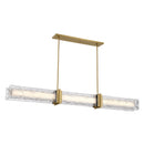 LED Linear Chandelier<br /><span style="color:#4AB0CE;">Entrega: 4-10 dias en USA</span><br /><span style="color:#4AB0CE;font-size:60%;">PREGUNTE POR ENTREGA EN PANAMA</span><br />Collection: Lumina<br />Finish: Legacy Brass