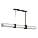 LED Linear Chandelier<br /><span style="color:#4AB0CE;">Entrega: 4-10 dias en USA</span><br /><span style="color:#4AB0CE;font-size:60%;">PREGUNTE POR ENTREGA EN PANAMA</span><br />Collection: Lumina<br />Finish: Dark Matte Black