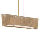 Four Light Linear Chandelier<br /><span style="color:#4AB0CE;">Entrega: 4-10 dias en USA</span><br /><span style="color:#4AB0CE;font-size:60%;">PREGUNTE POR ENTREGA EN PANAMA</span><br />Collection: Key Largo<br />Finish: Soft Brass