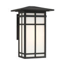 One Light Wall Sconce<br /><span style="color:#4AB0CE;">Entrega: 4-10 dias en USA</span><br /><span style="color:#4AB0CE;font-size:60%;">PREGUNTE POR ENTREGA EN PANAMA</span><br />Collection: Grydton<br />Finish: Dark Matte Black