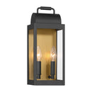 Two Light Wall Sconce<br /><span style="color:#4AB0CE;">Entrega: 4-10 dias en USA</span><br /><span style="color:#4AB0CE;font-size:60%;">PREGUNTE POR ENTREGA EN PANAMA</span><br />Collection: Calandra<br />Finish: Sand Coal Black