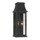 Two Light Wall Sconce<br /><span style="color:#4AB0CE;">Entrega: 4-10 dias en USA</span><br /><span style="color:#4AB0CE;font-size:60%;">PREGUNTE POR ENTREGA EN PANAMA</span><br />Collection: Talburn<br />Finish: Sand Coal Black
