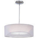 Three Light Pendant<br /><span style="color:#4AB0CE;">Entrega: 4-10 dias en USA</span><br /><span style="color:#4AB0CE;font-size:60%;">PREGUNTE POR ENTREGA EN PANAMA</span><br />Collection: Bridge<br />Finish: Chrome
