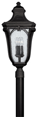Hinkley - 1311MB - LED Post Top or Pier Mount Lantern - Trafalgar - Museum Black