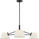 Three Light Chandelier<br /><span style="color:#4AB0CE;">Entrega: 6-7 semanas en USA</span><br /><span style="color:#4AB0CE;font-size:60%;">PREGUNTE POR ENTREGA EN PANAMA</span><br />Collection: Hale<br />Finish: Aged Iron