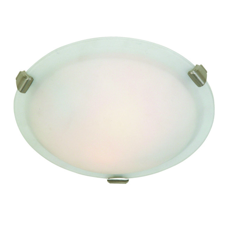 Artcraft Canada - AC2355BN - Three Light Flush Mount - Clip Flush - Brushed Nickel