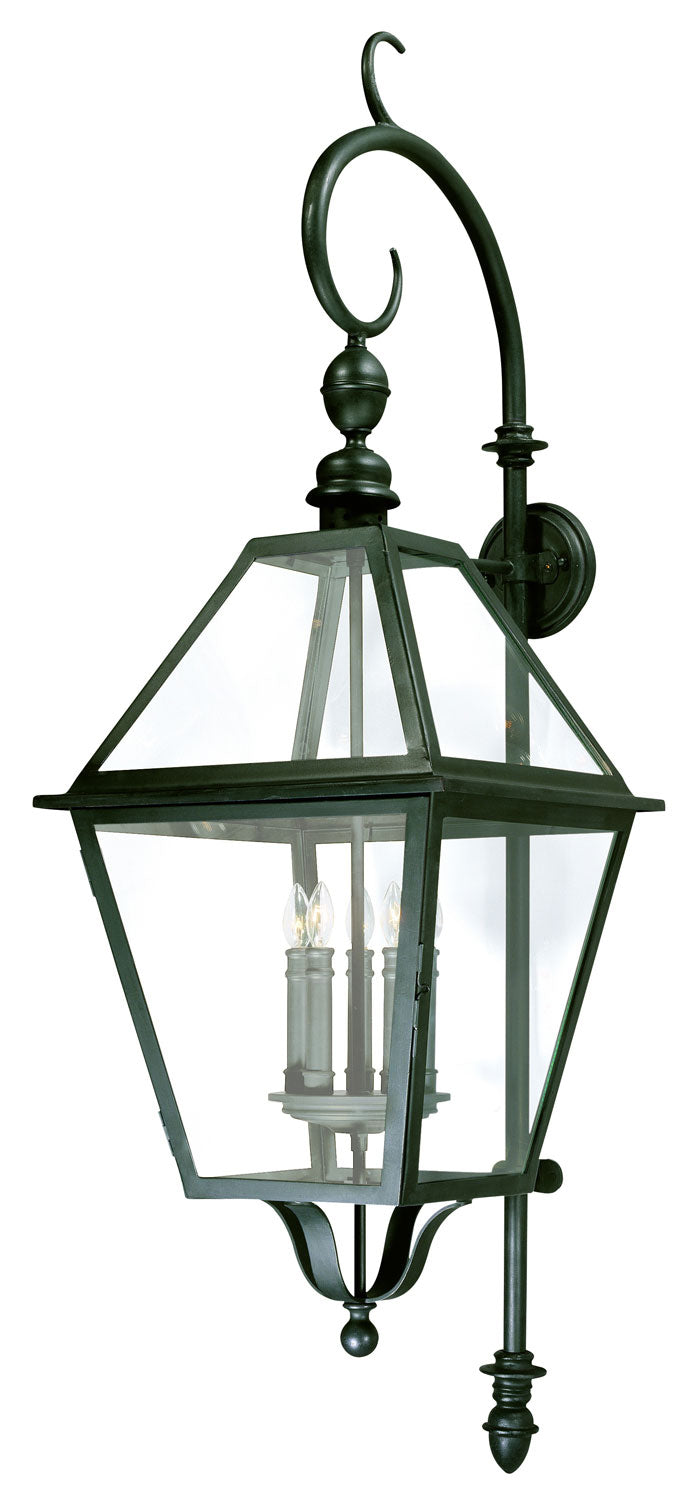 Troy Lighting - B9624-TBK - Five Light Wall Lantern - Townsend - Textured Black