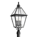 Troy Lighting - P9626-TBK - Four Light Post Lantern - Townsend - Texture Black