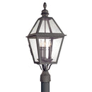 Troy Lighting - P9625-TBK - Three Light Post Lantern - Townsend - Texture Black