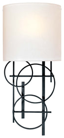 George Kovacs - P5131-066 - One Light Wall Sconce - George Kovacs - Sand Coal Black