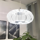 Lámpara De Techo Colgante Decorativa Led 23w Acabado Dorado.