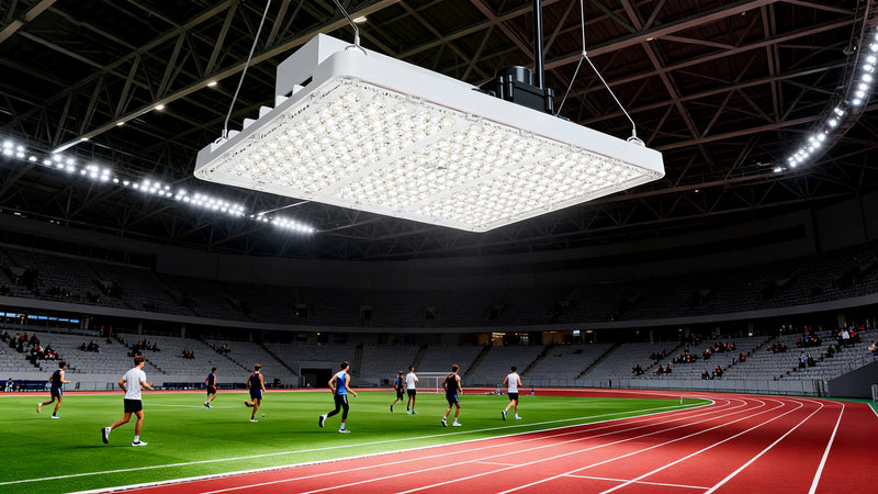 LÁMPARA CANOPY LED SUPERFICIAL 100W, 16500LM, INTERRUPTOR CCT PARA ELEGIR TONALIDAD DE LUZ: 40K,50K,60K, 120-277V, 50-60HZ, IP65.