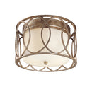Troy Lighting - C1280-SG - Two Light Flush Mount - Sausalito - Silver Gold