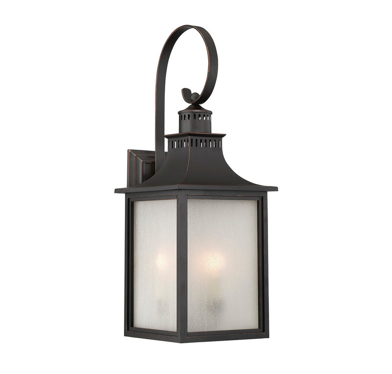 Four Light Outdoor Wall Lantern<br /><span style="color:#4AB0CE;">Entrega: 4-10 dias en USA</span><br /><span style="color:#4AB0CE;font-size:60%;">PREGUNTE POR ENTREGA EN PANAMA</span><br />Collection: Monte Grande<br />Finish: English Bronze