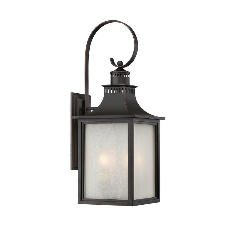 Four Light Outdoor Wall Lantern<br /><span style="color:#4AB0CE;">Entrega: 4-10 dias en USA</span><br /><span style="color:#4AB0CE;font-size:60%;">PREGUNTE POR ENTREGA EN PANAMA</span><br />Collection: Monte Grande<br />Finish: English Bronze