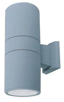 LÁMPARA DE PARED EXTERIOR DECORATIVA ILUMINACION UP&DOWN 2XE27-75W - PAR30, 100-240V, 50-60HZ , GRADO DE PROTECCION IP54, ACABADO GRIS.
