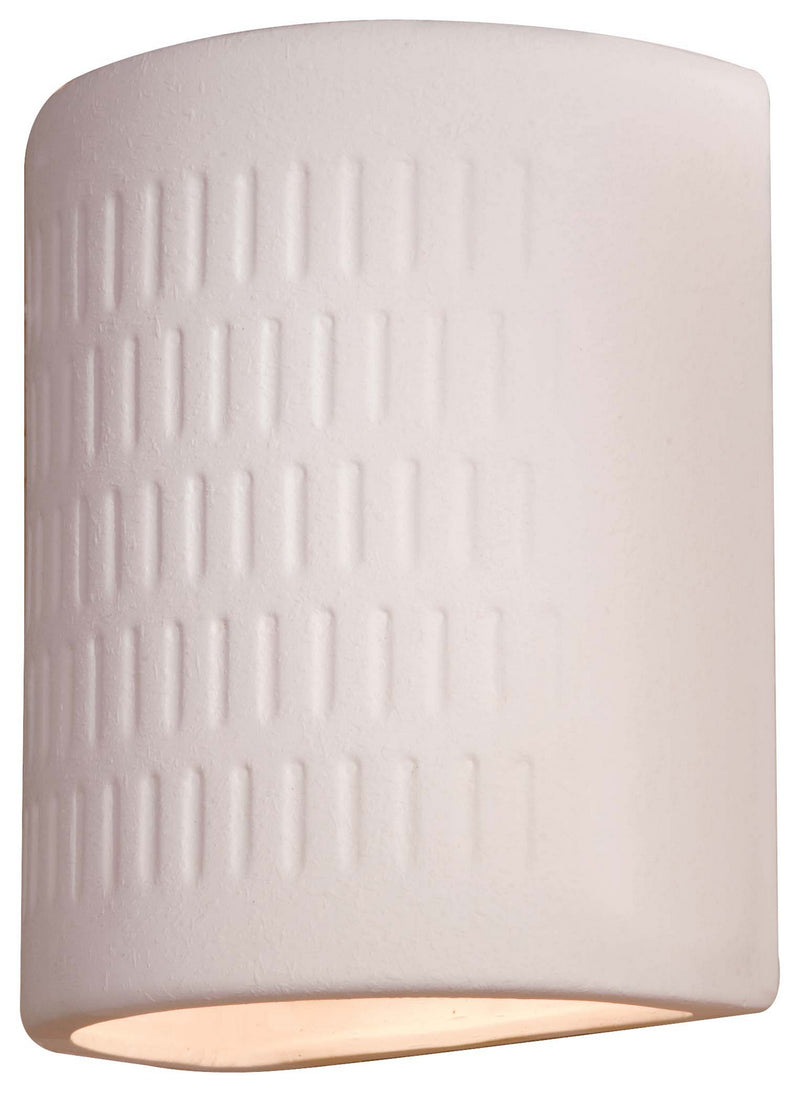 One Light Wall Sconce<br /><span style="color:#4AB0CE;">Entrega: 4-10 dias en USA</span><br /><span style="color:#4AB0CE;font-size:60%;">PREGUNTE POR ENTREGA EN PANAMA</span><br />Finish: White w/O Uv