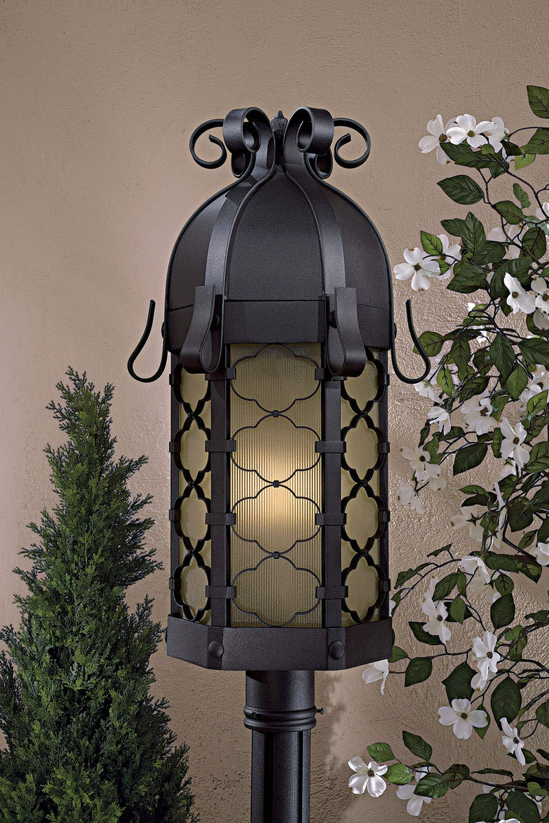 Minka-Lavery - 9246-66-PL - One Light Outdoor Post Mount - Montalbo - Coal