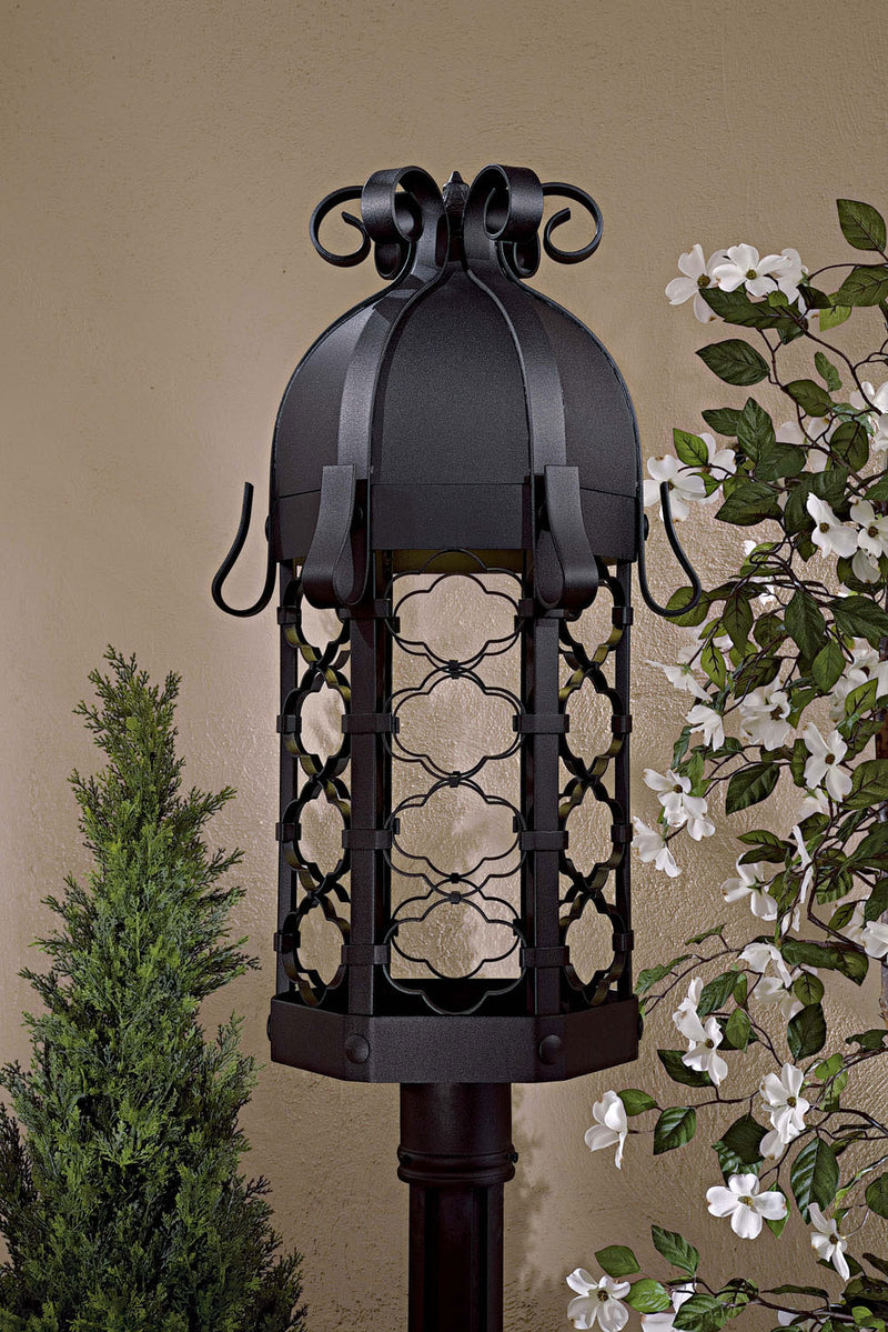 Minka-Lavery - 9246-1-66-PL - One Light Outdoor Post Mount - Montalbo - Coal