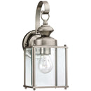 Generation Lighting - 8457-965 - One Light Outdoor Wall Lantern - Jamestowne - Antique Brushed Nickel