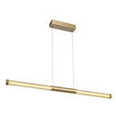 LÁMPARA DE TECHO COLGANTE DECORATIVA MODERNA LED 21W, TONALIDAD 3000K, 100-240V, 50-60HZ, GRADO DE PROTECCION IP20, ACABADO DORADO.