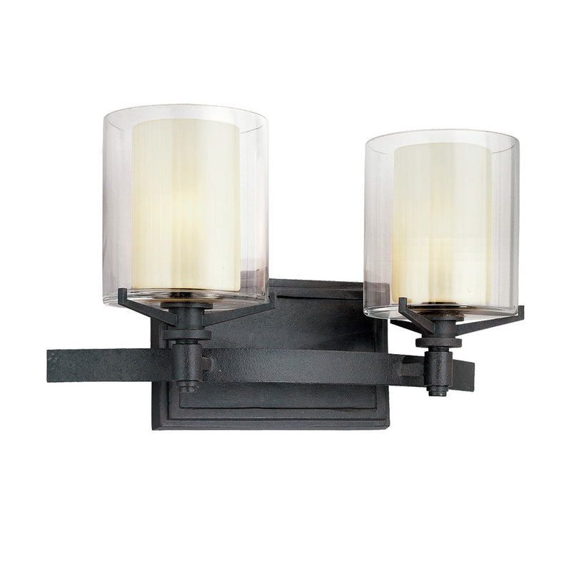 Troy Lighting - B1712-TRN - Two Light Bath - Arcadia - Textured Iron