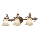 Kalco - 3523BA/1255 - Three Light Bath - Vine - Bark